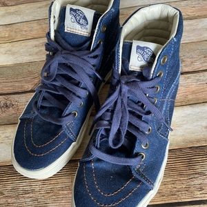 Vans Women's Navy High-Top Sneakers